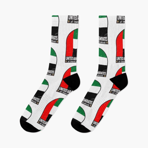 Item preview, United Arab Emirates Flag Emblem Distressed Vintage designed and sold by KrisSidDesigns.