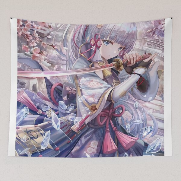 Item preview, Cute Kamisato Ayaka Genshin Impact  designed and sold by hornsbyrobert.