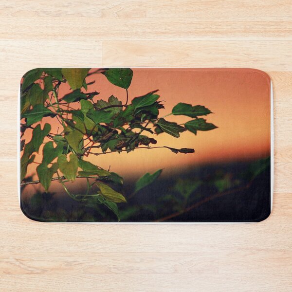 Item preview, orange sunset through leaves designed and sold by Francespoppy.