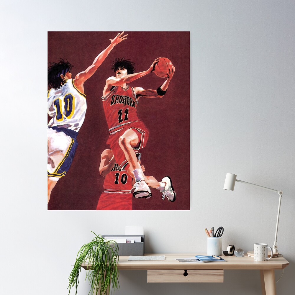 Slam Dunk Basketball Anime Block Giant Wall Art Poster