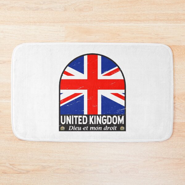 Item preview, United Kingdom Flag Emblem Distressed Vintage designed and sold by KrisSidDesigns.