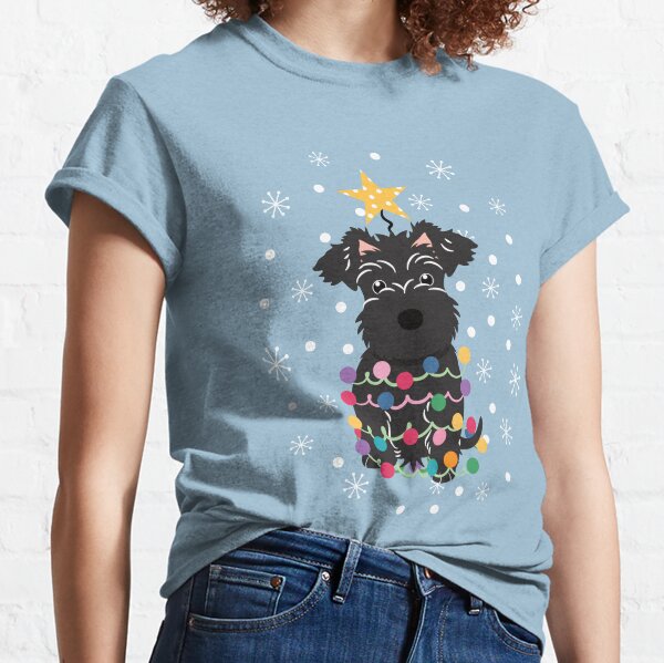 Schnauzer christmas outlet shirts