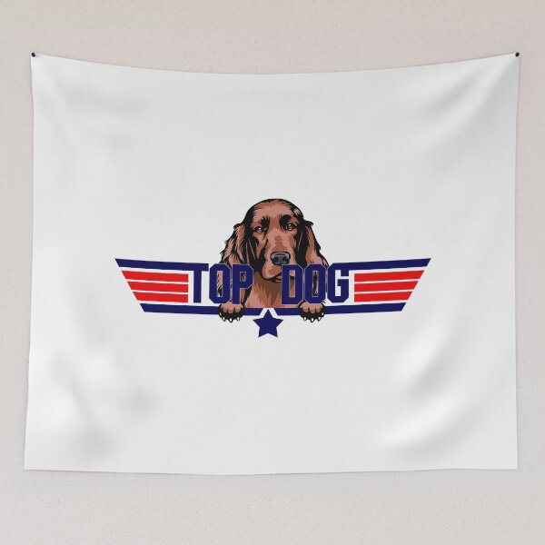 Item preview, Irish Setter Top Dog designed and sold by TheresPawprints.