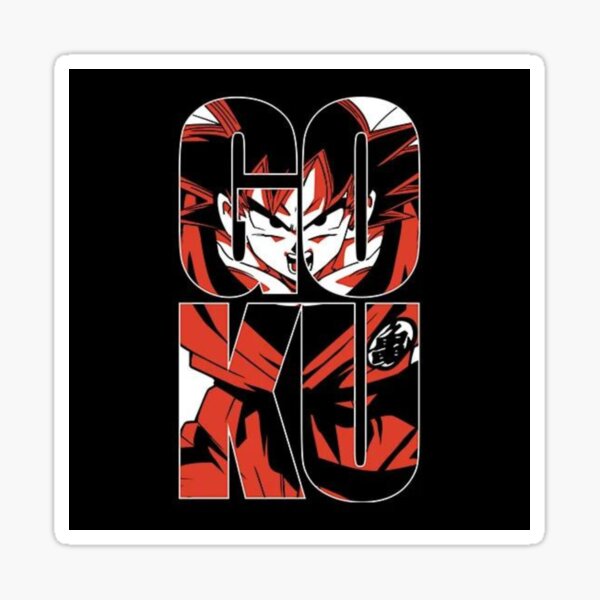 Goku Kaioken Sticker for Sale by fitainment