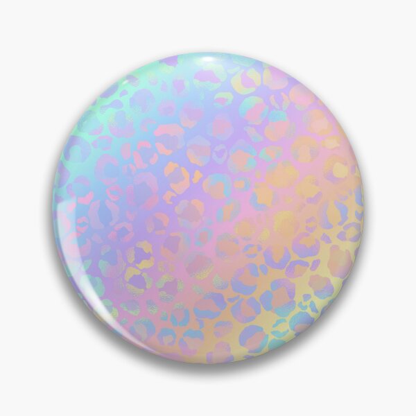 Item preview, Pastel Rainbow Opal Gradient Cheetah designed and sold by newburyboutique.