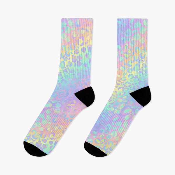 Item preview, Pastel Rainbow Opal Gradient Cheetah designed and sold by newburyboutique.