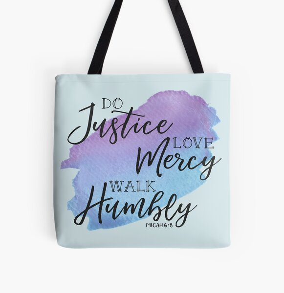 Do Justice Love Mercy Tote Bag Do Justice Love Mercy Tote Bag