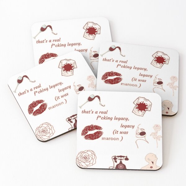 Item preview, F*cking legacy - Maroon Taylor Swift - Fan Art designed and sold by Allison Lishey.