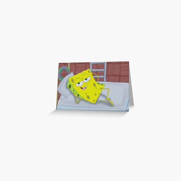 SpongeBob Sexy Bob Greeting Card