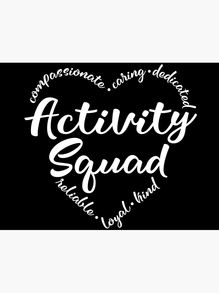 activity-squad-activities-director-poster-for-sale-by-brackerdesign