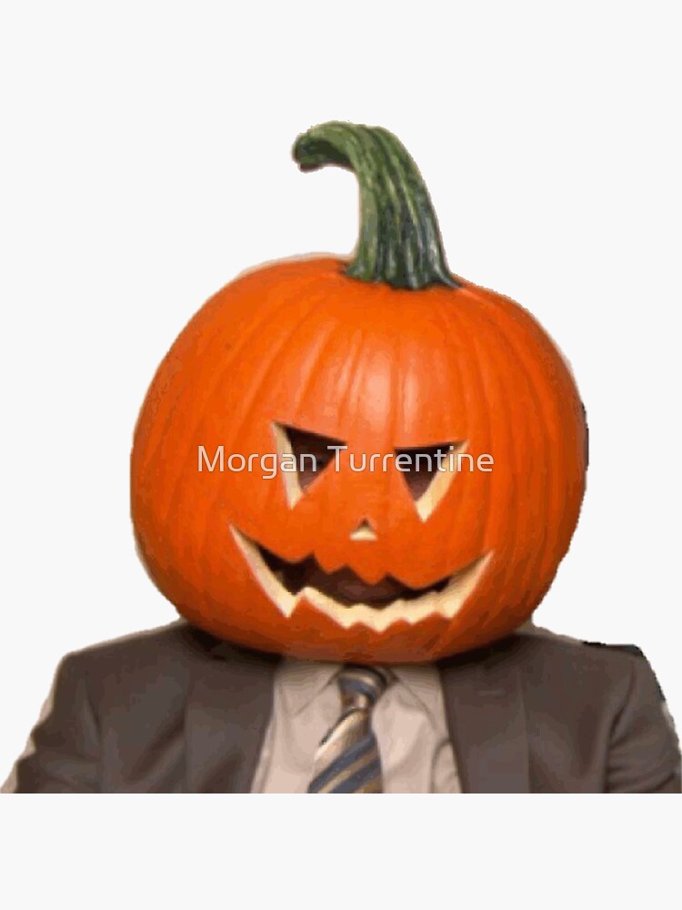 Thumbnail 3 of 3, Sticker, Halloween Dwight designed and sold by MorganNicole021.
