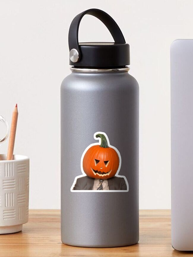 Thumbnail 1 of 3, Sticker, Halloween Dwight designed and sold by MorganNicole021.