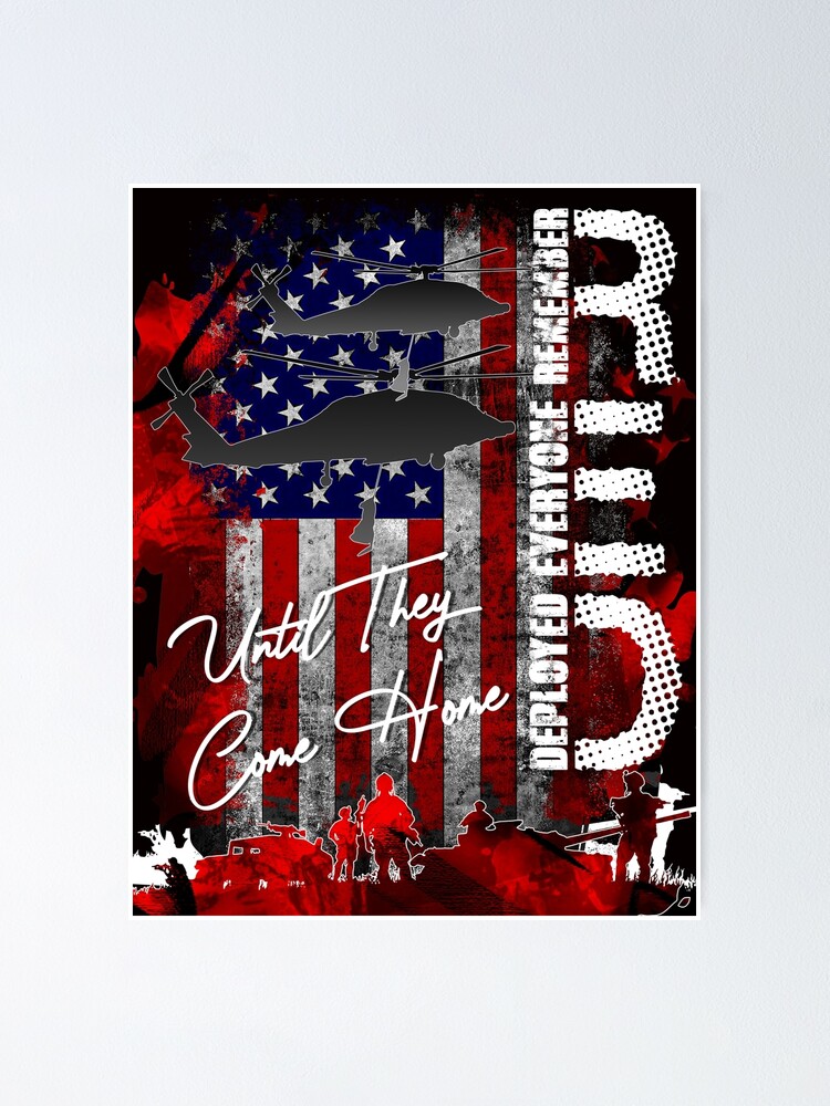 Red Friday Remember Everyone Deployed Us Flag Army Vintage T-Shirt Red Friday Remember Everyone Deployed Us Flag Army Vintage T-Shirt