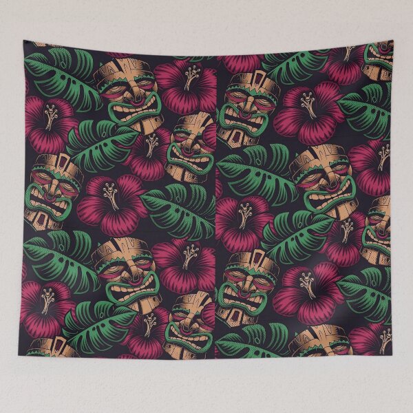 Item preview, Flower mask patchwork designed and sold by Vehiclestore.