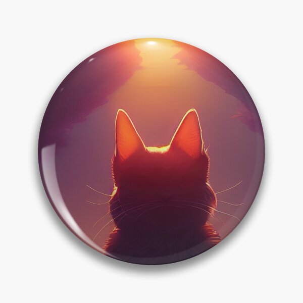 Item preview, Cat looking at a beautiful sunrise designed and sold by RK - Shop.