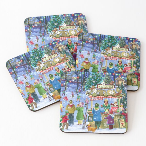 Item preview, Hot Cocoa Winterfest designed and sold by Halcyon-Studio.