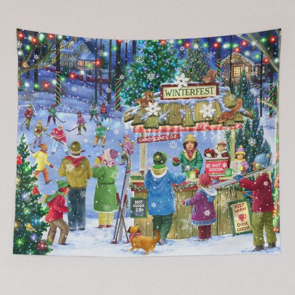 Item preview, Hot Cocoa Winterfest designed and sold by Halcyon-Studio.