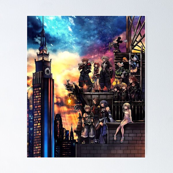 Artikel-Vorschau von Kingdom Hearts - kh-Zeichen, designt und verkauft von romepleione.