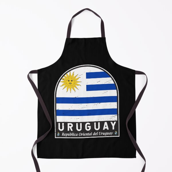 Item preview, Uruguay Flag Emblem Distressed Vintage designed and sold by KrisSidDesigns.