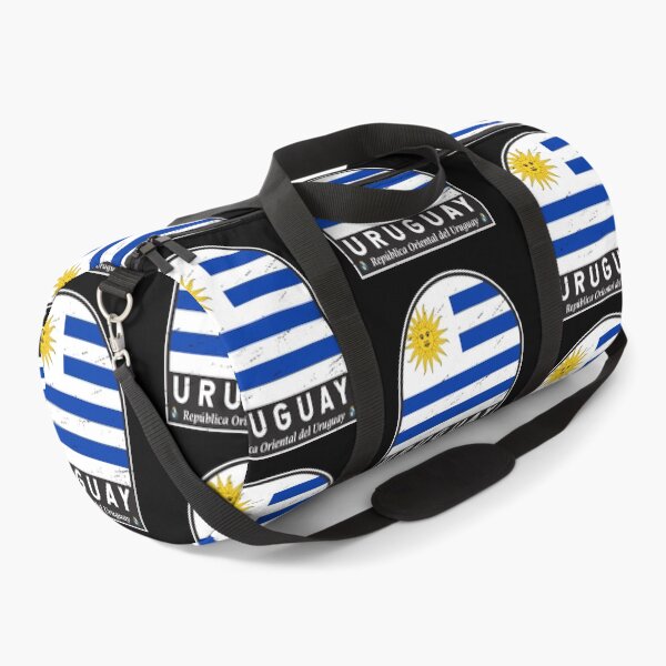 Item preview, Uruguay Flag Emblem Distressed Vintage designed and sold by KrisSidDesigns.