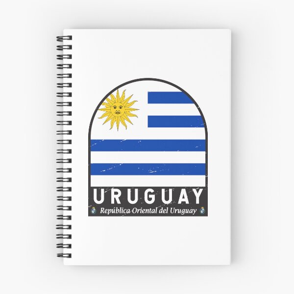 Item preview, Uruguay Flag Emblem Distressed Vintage designed and sold by KrisSidDesigns.