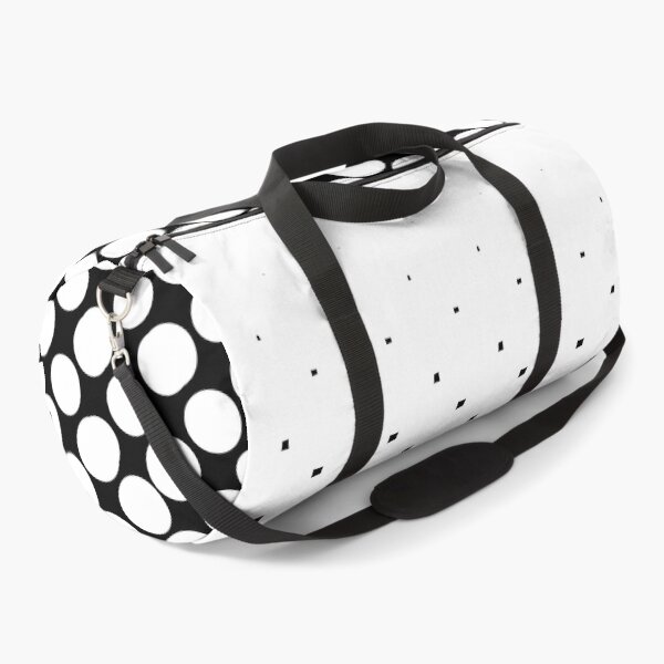 Item preview, Black and White Halftone Abstract Polka Dot Pattern designed and sold by All-Black-White.