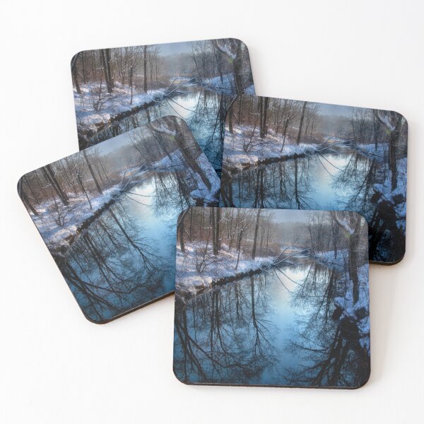 Item preview, A Winter Morning on Slippery Rock Creek - PA designed and sold by Kathy Weaver.