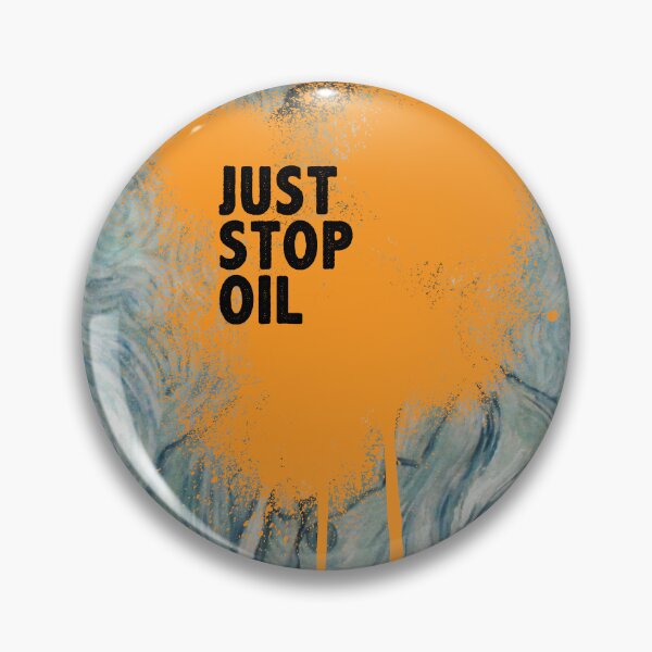 Item preview, Just Stop Oil van Gogh designed and sold by Nanika-akimoto.