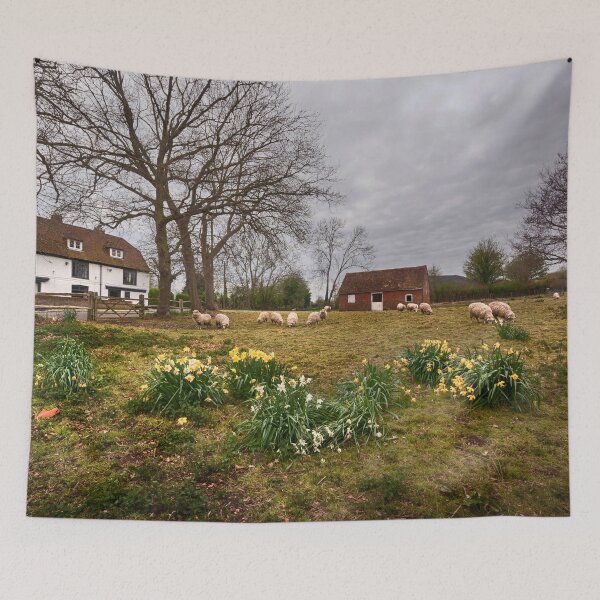 Item preview, Sheep In Spring designed and sold by Dave Godden.