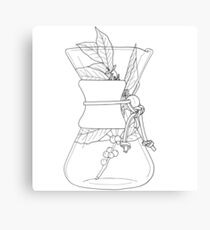 Coffee Is Life Canvas Print