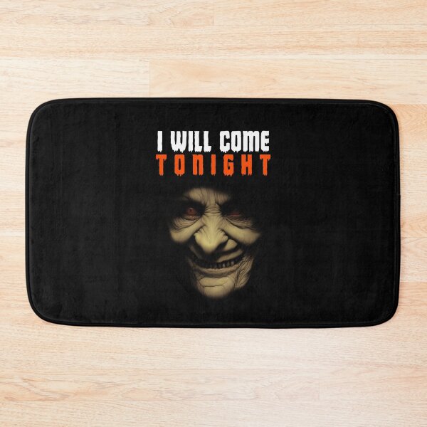 Item preview, I Will Come Tonight - Halloween Old Scary Witch – Creepy Horror Spooky Scary Face Of An Old Woman Witch designed and sold by MadeByRobots.