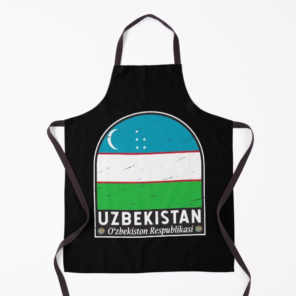 Item preview, Uzbekistan Flag Emblem Distressed Vintage designed and sold by KrisSidDesigns.