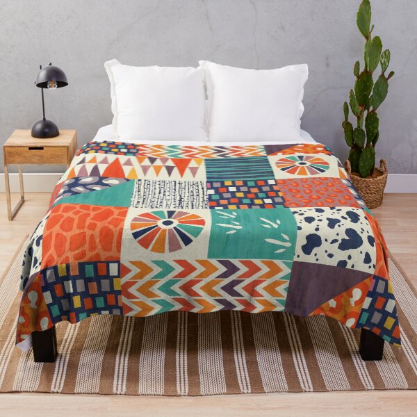 Out of Africa Throw Blanket