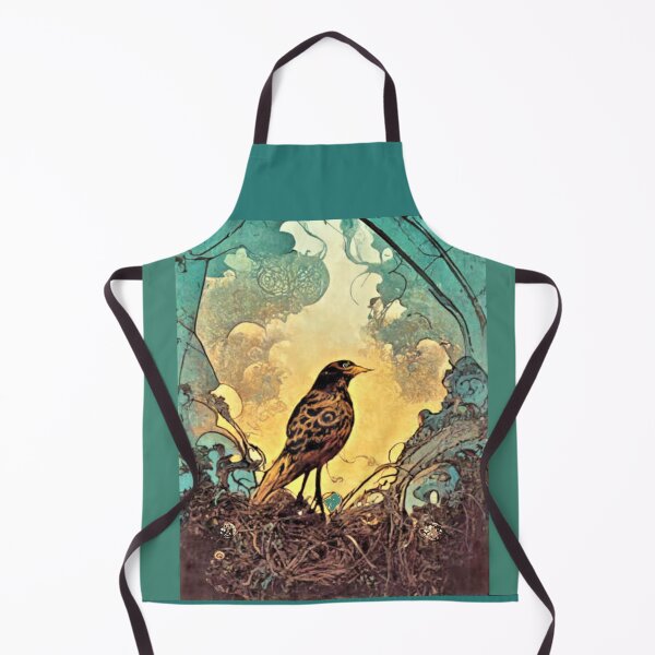 Item preview, Feathered Fantasy: A Large Brown Bird in his Palace designed and sold by factory88.