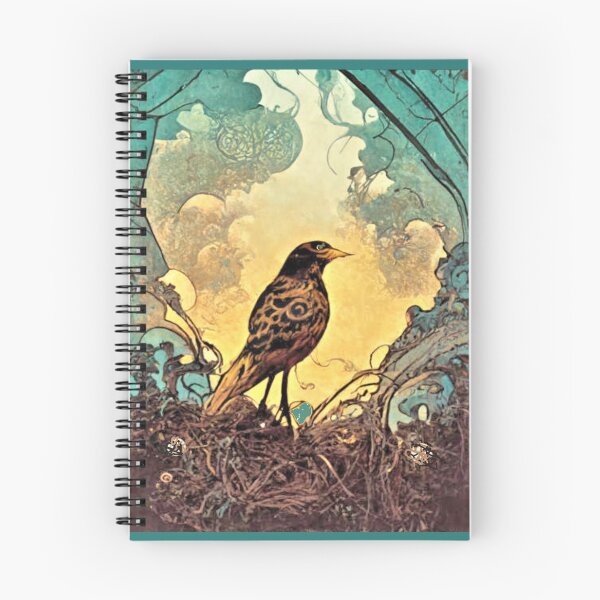 Item preview, Feathered Fantasy: A Large Brown Bird in his Palace designed and sold by factory88.