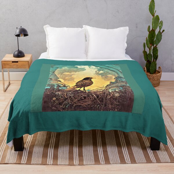 Item preview, Feathered Fantasy: A Large Brown Bird in his Palace designed and sold by factory88.