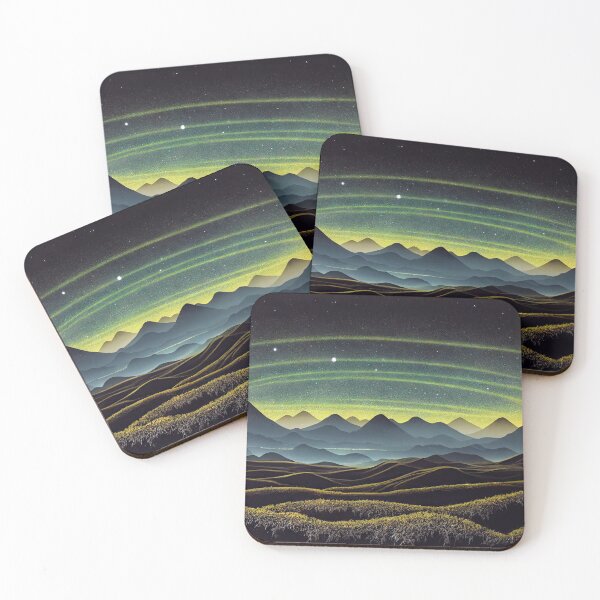 Item preview, Nighttime Mountains designed and sold by OccultDreams.