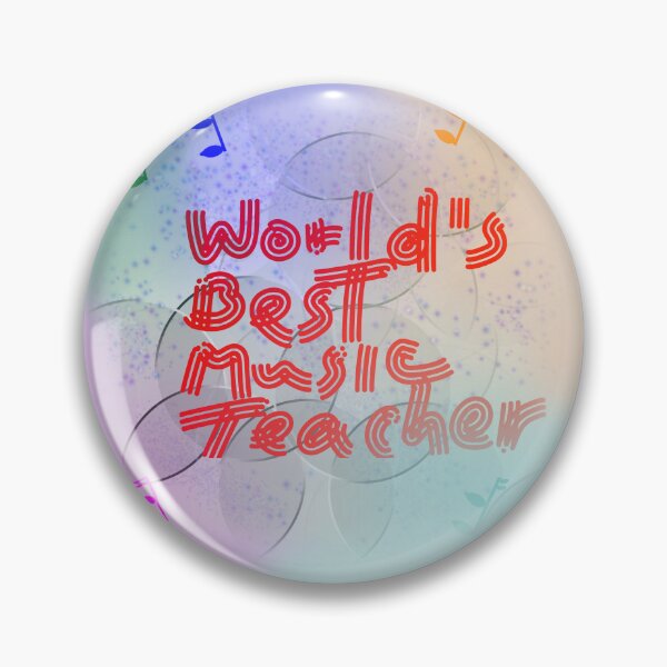 Item preview, Worlds Best Music Teacher designed and sold by designs-by-ann.