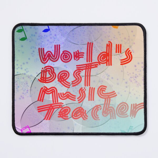 Item preview, Worlds Best Music Teacher designed and sold by designs-by-ann.