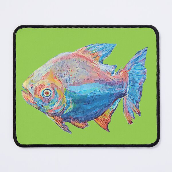 Item preview, Anxious Pastel Pacu Fish  designed and sold by ginaisarty.