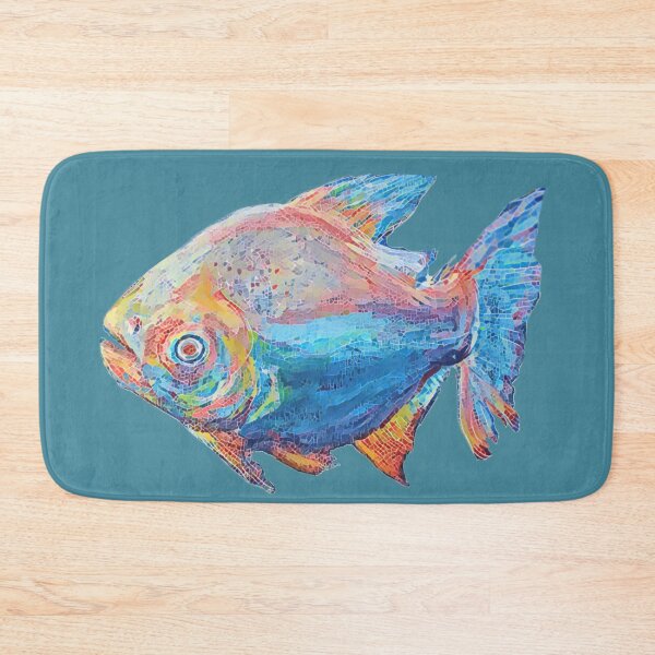 Item preview, Anxious Pastel Pacu Fish  designed and sold by ginaisarty.