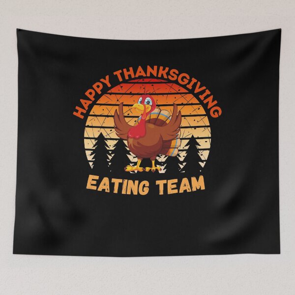 Item preview, Happy Thanksgiving Eating Team Funny Gift designed and sold by OneDayCollected.