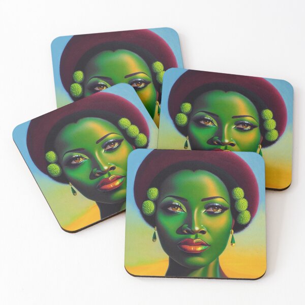 Item preview, My Tribute to Vladimir Tretchikoff's Green Lady designed and sold by The-11th-Floor.