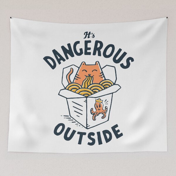 Item preview, Dangerous Outside designed and sold by skitchism.