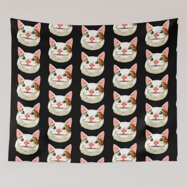 Item preview, Polite Cat Meme, Cursed Cat Images designed and sold by printify.