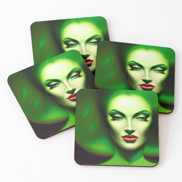 Item preview, My Tribute to Vladimir Tretchikoff's Green Lady designed and sold by The-11th-Floor.