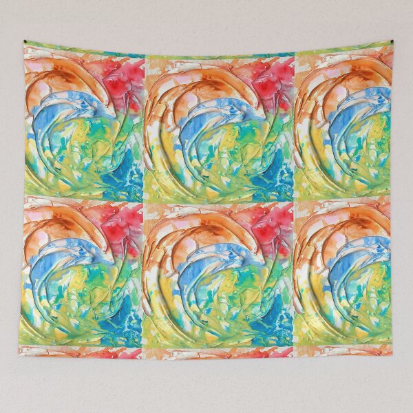 Item preview, nature waves and a dolphin designed and sold by Tereza Pilar  Art.