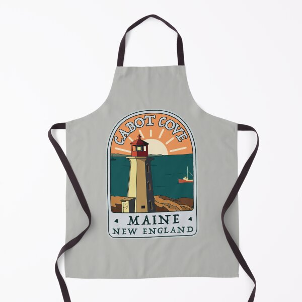 Item preview, Cabot Cove Light house vintage sticker arch murder mystery designed and sold by boec gear.