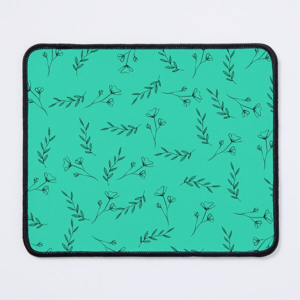 Item preview, Turquoise background patterns designed and sold by Tervezek.