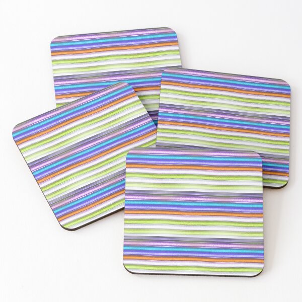 Item preview, Colorful horizontal stripes design designed and sold by Rozzzita7.